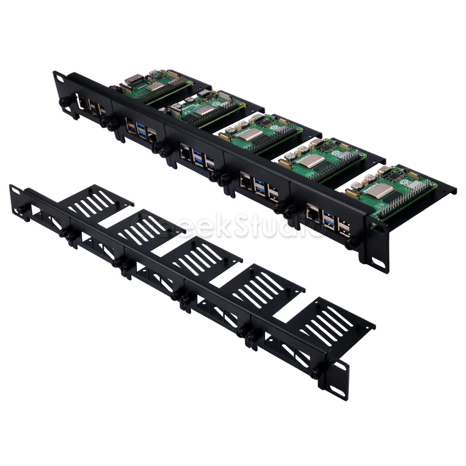 1U Rack Mount for Raspberry Pi - Deskpi Super6C review and price