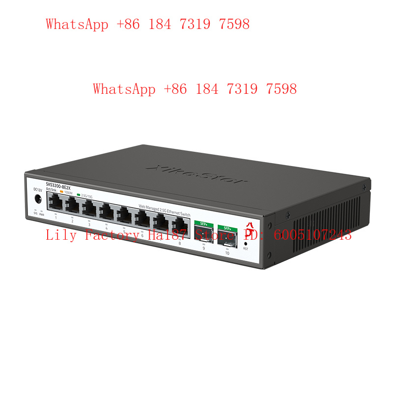 XikeStor 8*2.5G RJ45 2*10G SFP - Sfp+ 10G Managed Switch 8 Port review and price